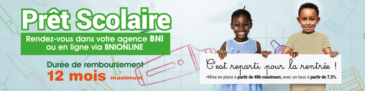 Prêt Scolaire BNI