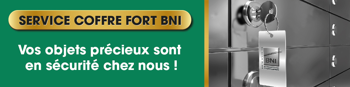 Service Coffre-fort BNI